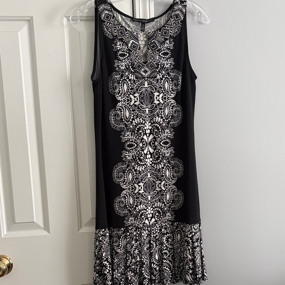 WHBM patterned dress sleeveless